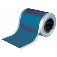 Single-sided masking tape with polyester film backing and silicone adhesive, 1 mil thick, 24 inches wide, 72 yards long. Provides moisture resistance for industrial masking applications such as painting, powder coating, and plating.