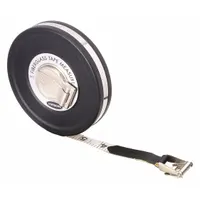KESON Long Tape Measure: Manual, MC-1810-50, SAE/Engineers Scale, 50 ft, 1/8 in, Stainless Steel