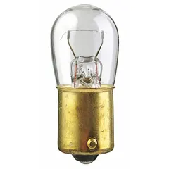 APPROVED VENDOR 1003-10PK Incandescent Bulb, BA15s Single-Contact Bayonet Base, B6 Bullet Shape, 12.8V AC, White