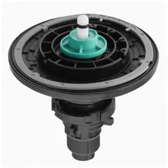 This diaphragm assembly is a replacement part for SLOAN ECOS series urinal flush valves. It controls water flow at 1 gallon per flush (gpf). The assembly includes the diaphragm and relief valve components for proper flush valve operation.