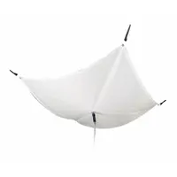 This under-ceiling leak diverter channels water drips away from equipment and walkways to protect facility areas from overhead moisture. Made of clear polyester/PVC, it allows light transmission while diverting leaks. The 7 ft by 7 ft tarp uses strap mounting for installation under ceilings