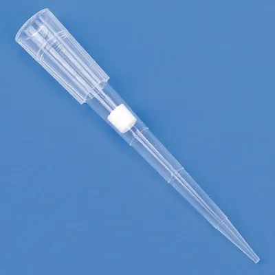GLOBE SCIENTIFIC Filtered Pipette Tip: Sterile, 100 ul Capacity, Preconfigured Rack, Clear - Sterile Pipette Tips