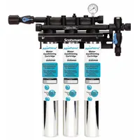 SCOTSMAN Water Filtration System: 10 micron, 6.3 gpm, 25 1/4 in Overall Ht, Dirt/Rust Reduces (MPN AP3-P)