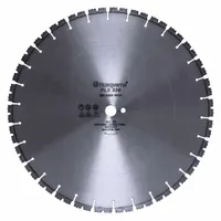 HUSQVARNA Diamond Saw Blade: Concrete, 30 in Blade Dia., 1 in Arbor Size, Wet, Good, Segmented (MPN FLX 230 30)