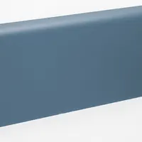 PAWLING CORP Wall Guard: WG-8, PVC, Windsor Blue, 7 3/4 in Overall Ht, 12 ft Overall Lg (MPN WG-8-12-265)