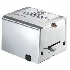 Fail-safe zone valve actuator for HVAC systems, compatible with JT series valves. Operates on 24V AC with on/off control and normally closed valve action. Controls water or steam flow in heating and cooling zones.