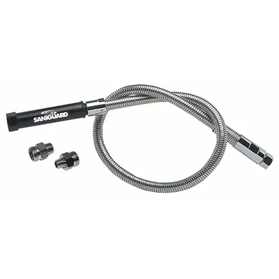 ENCORE Pre-Rinse Hose, Stainless Steel, 20 in, 3/4"-14 Connection - Faucet Sprayer Hoses