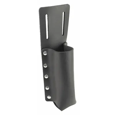 KLEIN TOOLS Tool Pouch: For 2 1/4 in Belt Wd - Max, 1 Pockets, Black - Leather Tool Holsters