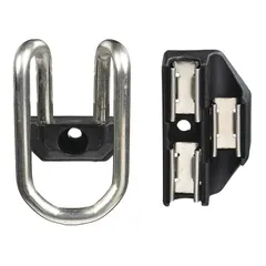 Belt hook kit for attaching compatible tools to a work belt. Allows hands-free carrying of tools within easy reach during tasks. Commonly used in construction, maintenance, and industrial settings.