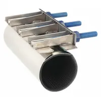 SMITH-BLAIR Repair Clamp: For 3 in Pipe, 12.5 in Overall Lg, 304 Stainless Steel (MPN 26100035012000)