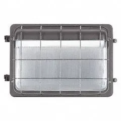 This SYLVANIA replacement part is designed for wall pack lighting fixtures. It is intended for use in commercial and industrial outdoor applications such as building perimeters, loading docks, and parking areas. The part serves as a direct replacement component for compatible wall pack units.