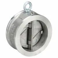 SSI Double Disc Check Valve: Double Disc, Inline Valve Body, 6 in Pipe Size, Wafer, Wafer, Wafer (MPN 0600-150WTTTM-T)