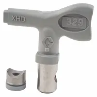 This GRACO airless spray gun tip is designed for use with XTR series spray guns. It features a 0.029 in orifice size and is intended for applying paints, primers, and other coatings in industrial finishing applications