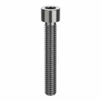 Socket Head Cap Screw: 5/16"-18 Thread Size, 2 in Lg, Std, Plain, Stainless Steel, 18-8 (MPN ZSQ60151C32)