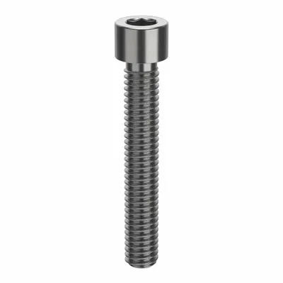 AMPG Socket Head Cap Screw: 5/16"-18 Thread Size, 2 in Lg, Std, Plain, Stainless Steel - Inch System Standard Socket Head Cap Screws