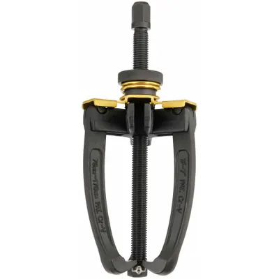 BLACKMAX Gear Puller and Pulley Remover: 3 in – 7 in Jaw Spread, 7 in Jaw Reach - Spring-Loaded Reversible Jaw Pullers