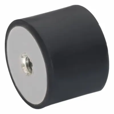 JW WINCO Female x Female Vibration-Isolating Mount - Female x Female Vibration-Isolating Mounts