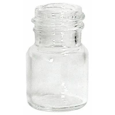 QORPAK Sample Vial: 0.95 mL, No Closure, 14.65 mm Body Dia, Square - Glass Sample Vials