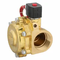 REDHAT Solenoid Valve: 2-Way, Normally Closed, 2 in Pipe Size, 110V AC/120V AC, High Flow, FKM Seal (MPN EF8210G100V)