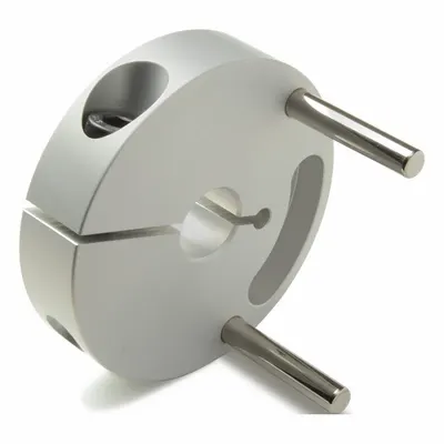 RULAND MANUFACTURING Controlflex Coupling Hub: 1° Angular Misalignment, 0.04 in Axial Motion - Double Insert Hubs for Round Shafts