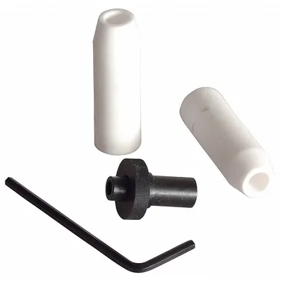 ALC Abrasive Blast Nozzle Kit: Siphon Feed, Ceramic, 5/16 in - Ceramic Siphon-Feed Blasting Nozzle Kits