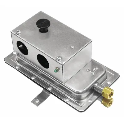 CLEVELAND CONTROLS Air Pressure Switch: Adj, Manual Reset, 1.25 in wc to 12 in wc, Conduit Box - Adjustable Set-Point Air Pressure Switches