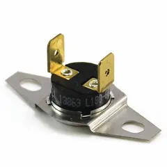 Limit switch for HVACR systems, used to monitor temperature or pressure and interrupt the circuit when limits are exceeded. Commonly applied in unit heaters and air handlers to prevent overheating. Replacement control for heating and ventilation equipment.