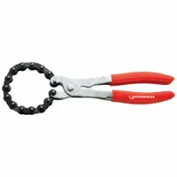 ROTHENBERGER Tubing Cutter: 1 in – 2 in OD Cutting Capacity, One Stroke Chain Cutter, 11 in Tool Lg (MPN 70285)