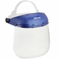 SELLSTROM Face Shield: Clear, Uncoated, Dielectric/Reusable, 12 in Visor Wd, 8 in Visor Ht (MPN S39010)