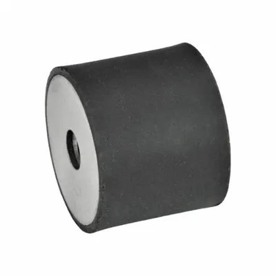 JW WINCO Female x Female Vibration-Isolating Mount, Natural Rubber - Female x Female Vibration-Isolating Mounts