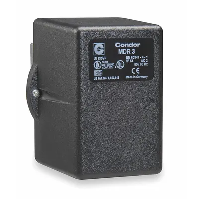 CONDOR USA, INC Pressure Switch: Std, 45 psi – 160 psi, 3/8" NPT - High-Performance Air Compressor Switches