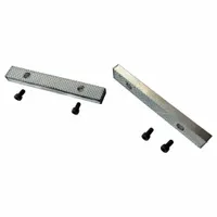 PALMGREN Standard Jaw Plate Kit: Steel, For 8 1/2 in Vise Jaw Wd, Fasteners, Works with 61KD25 (MPN 964645601)