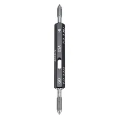 Metric thread gauge for verifying M3-0.50 coarse, right-hand external threads prior to helical insert installation. Used to confirm thread size and pitch, reducing errors during maintenance and repair of threaded holes in industrial equipment.