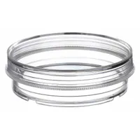 Petri Dish: 60 mm Dia, 15 mm Overall Ht, Tissue Culture Treated, Grip Ring/Lid, Polystyrene, Sterile