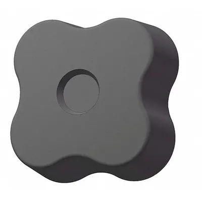 INNOVATIVE COMPONENTS 4-Arm Knob with Threaded Hole - 4-Arm Knobs with Threaded Hole