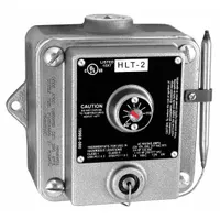 COLUMBUS ELECTRIC Hazardous Location Line Volt Mechanical Tstat: 40° to 110°F, Aluminum, Adj (MPN HLT-1)