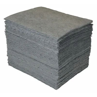 CONDOR Sorbent Pad: 35 oz Volume Absorbed Per Pad, 19 in x 15 in Pad Size (L x W) - Sorbent Pads