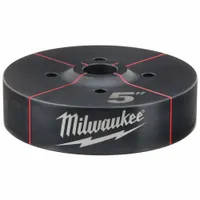 MILWAUKEE Knockout Die: 12 ga Sheet Metal Capacity (Steel), 6 in Nominal Size, Round, 49-16-2688
