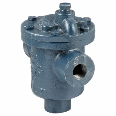ARMSTRONG INTERNATIONAL Steam Trap: Cast Iron, 1/2 in FNPT, 600 lb/hr, 150 psi Max., 450°F Max. - Standard Inverted-Bucket Steam Traps