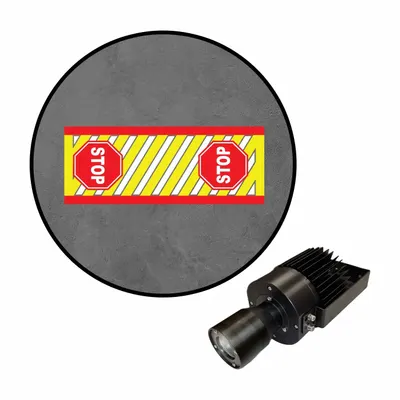 VISUAL WORKPLACE Virtual Safety LED Walkway: Virtual Safety LED Walkway - LED Safety Walkway Projectors