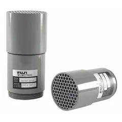 This pressure and vacuum relief valve is designed for regenerative blowers. It features a 95 in wc preset limit and a 1.5 in outside diameter. The valve vents excess air to protect the blower system from overpressure, ensuring safe operation in pneumatic applications.