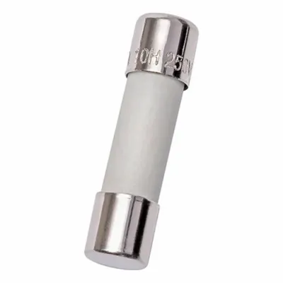 MERSEN Fuse: GSF Series, Time-Delay, 8 A, 250 V AC, Non-Indicating, 5 mm x 20 mm - Time-Delay Cylindrical Fuses