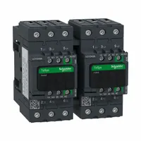 SCHNEIDER IEC Magnetic Contactor: Reversing, 3 Poles, 3NO Contacts, 40 A, 120V AC/48V AC Coil (MPN LC2D40AEHE)