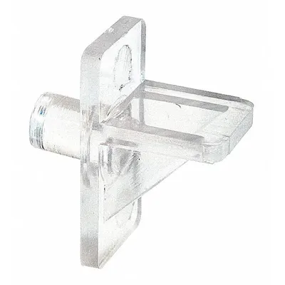 PRIME-LINE U 10136 Shelf Support, Clear Plastic, 8-Pack - Shelf Supports