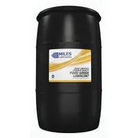 MILES LUBRICANTS Compressor Oil: 55 gal, Drum, 20 SAE Grade, 68 ISO Viscosity Grade, Food Grade (MPN MSF1543001)