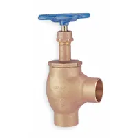 NIBCO Angle Globe Valve: For Compressed Air/Gas/Steam/Water Media, Bronze, Angle, 1 in Pipe Size (MPN S311Y 1)