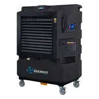 KWIKOOL Portable Evaporative Cooler: 3,900 sq ft – 2,690 sq ft, 5-15P, 110V AC, 12,949 cfm Airflow (MPN KB130X1)
