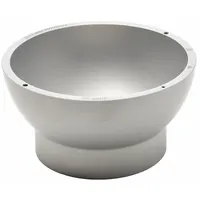 Hemispheric bowl accessory designed to support round-bottom flasks on VELP SCIENTIFIC ARE magnetic stirrers and hot plates. Provides a stable concave surface for mixing or heating applications