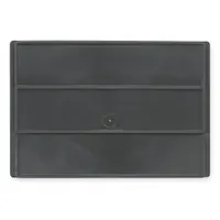 AKRO-MILS Bin Divider: 20 in x 7 in, Not Electrostatic Discharge Conductive, Black (MPN 403482RV55)