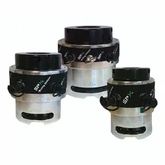 Adapter for bolt tensioner spring returns, designed for use with 2 1/4 in stud diameter. Compatible with BOLTING spring return tensioner model SRTAS050001. Used in industrial bolting operations requiring precise tensioning, such as heavy equipment assembly, pipeline flanges, and structural steel joints.
